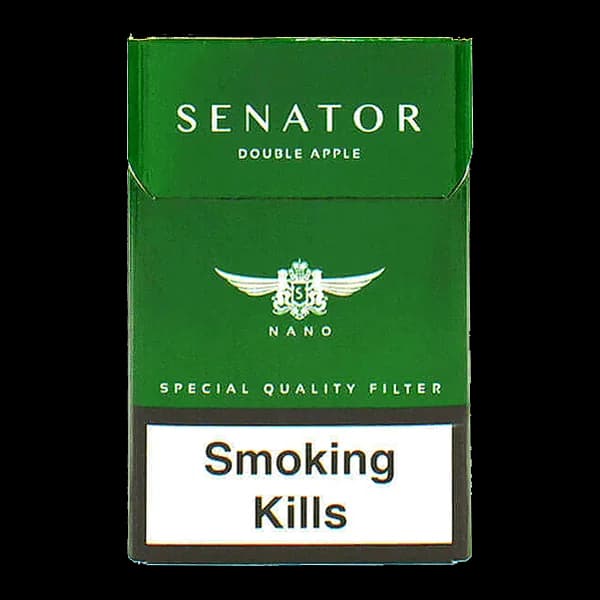 سیگار سناتور دابل سیب اسلیم senator double apple smoke slim