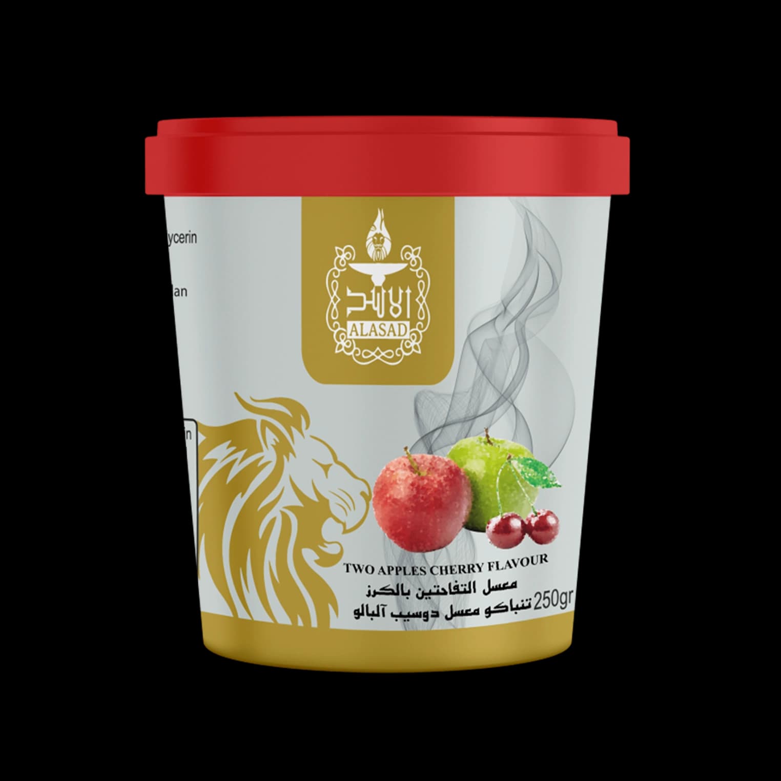 تنباکو قلیان الاسد دوسیب آلبالو Alasad two apple cherry hookah tobacco — تصویر ۲
