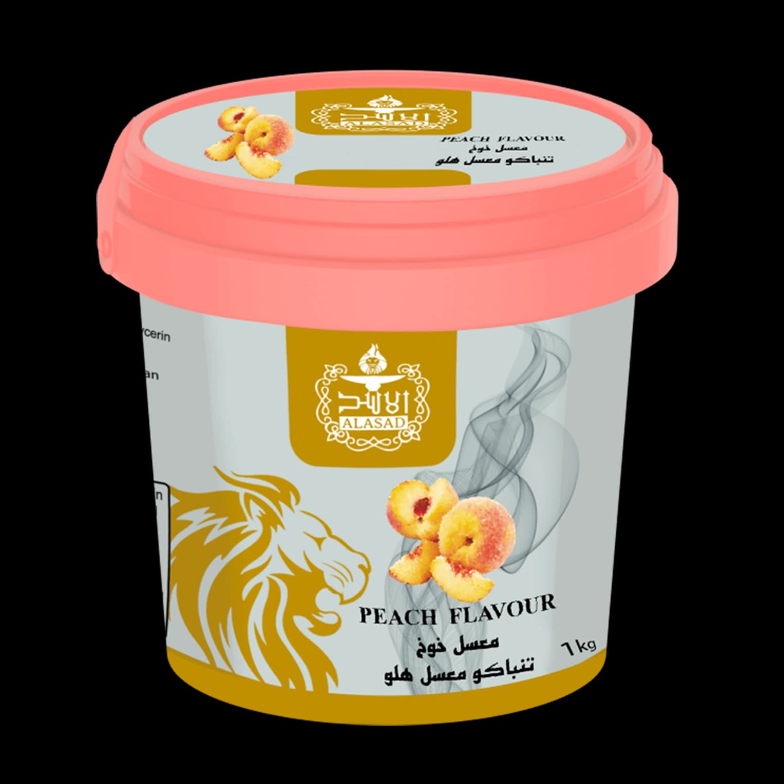 تنباکو قلیان الاسد هلو Alasad peach hookah tobacco