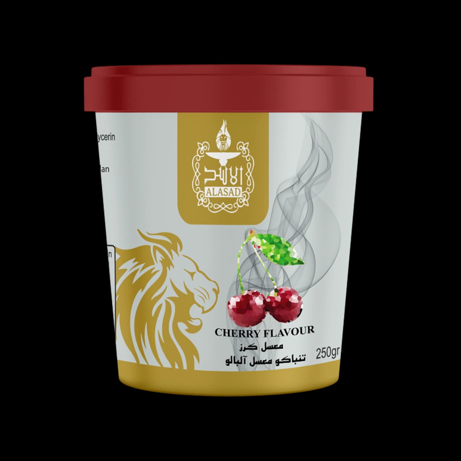 تنباکو قلیان الاسد آلبالو Alasad cherry hookah tobacco — تصویر ۲