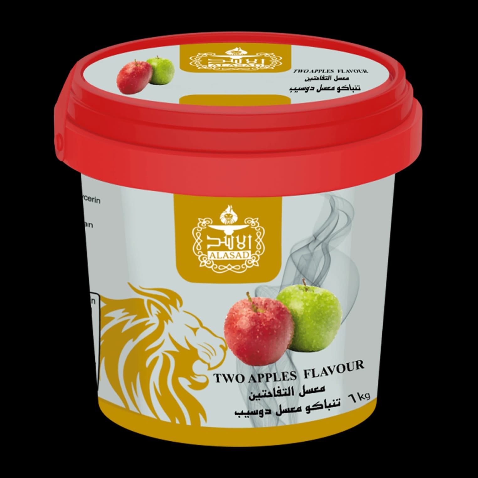 تنباکو قلیان الاسد دوسیب Alasad two apples hookah tobacco