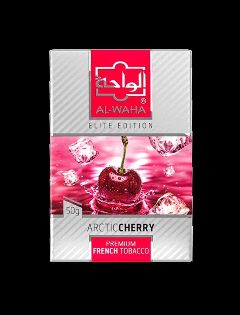 تنباکو قلیان الواحه آلبالو یخ Alwaha cherry ice hookah tobacco