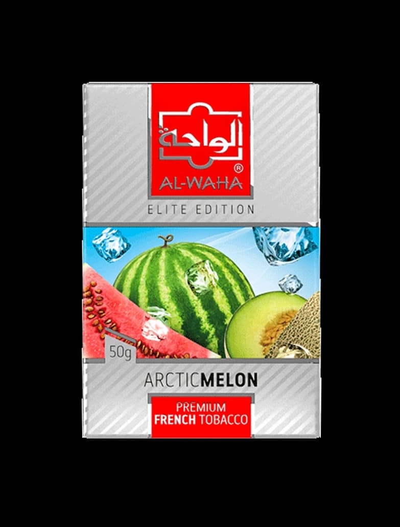 تنباکو قلیان الواحه طالبی Alwaha arctic melon tobacco