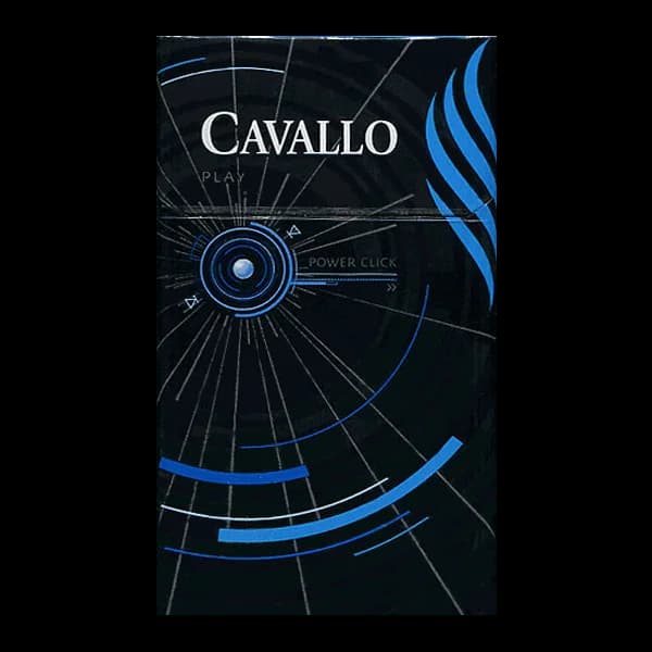سیگار کاوالو پلی آبی اورجینال cavallo play blue original