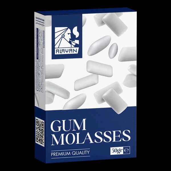 تنباکو قلیان الایان آدامس Alayan gum molasses hookah tobacco