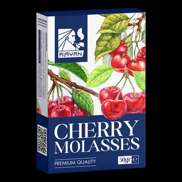 تنباکو قلیان الایان آلبالو Alayan cherry molasses hookah tobacco