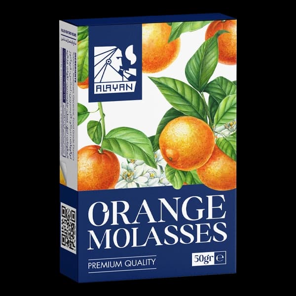 تنباکو قلیان الایان پرتقال Alayan orange molasses hookah tobacco