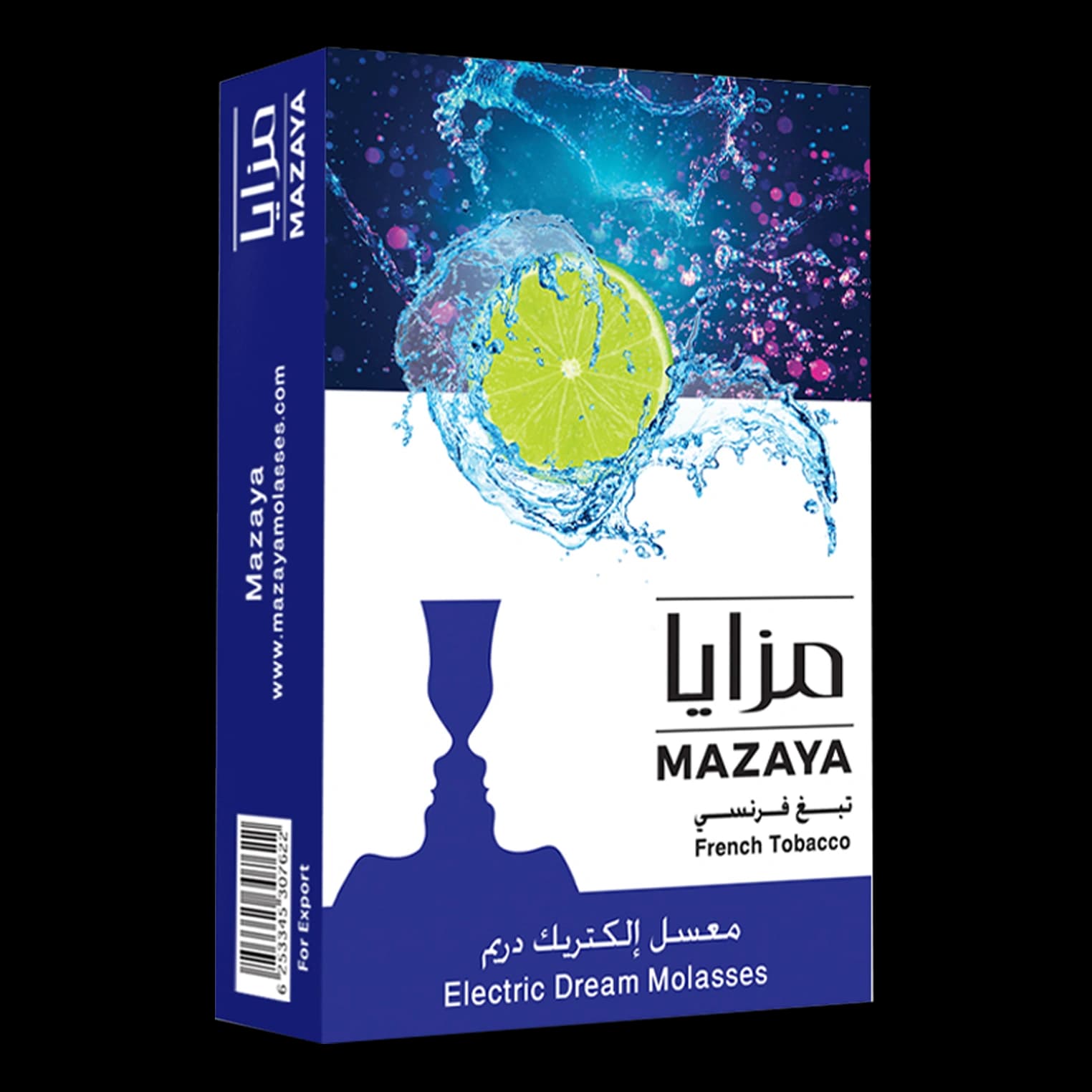 تنباکو قلیان مزایا لیمو خنک Mazaya Electric Dream hookah tobacco