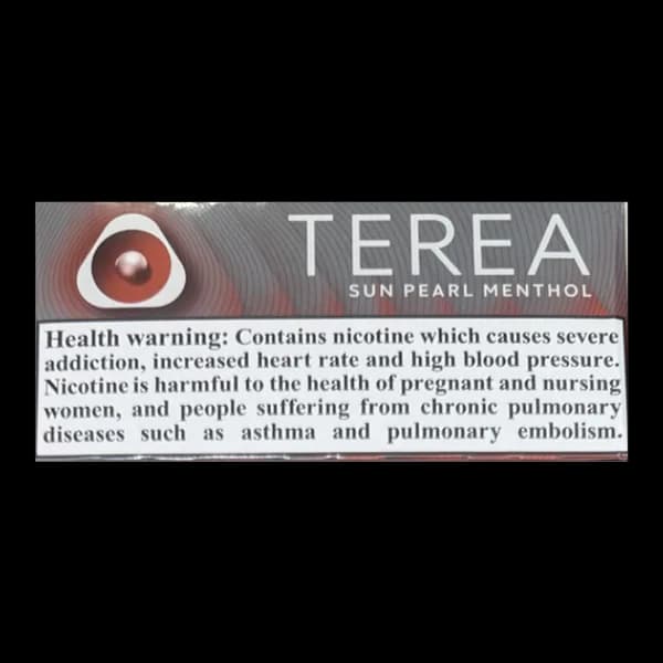 فیلتر تریا سان پرل منتول عرب Terea sun pearl menthol arab