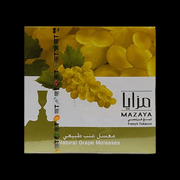 تنباکو قلیان مزایا انگور سفید Mazaya grape hookah tobacco — تصویر ۴