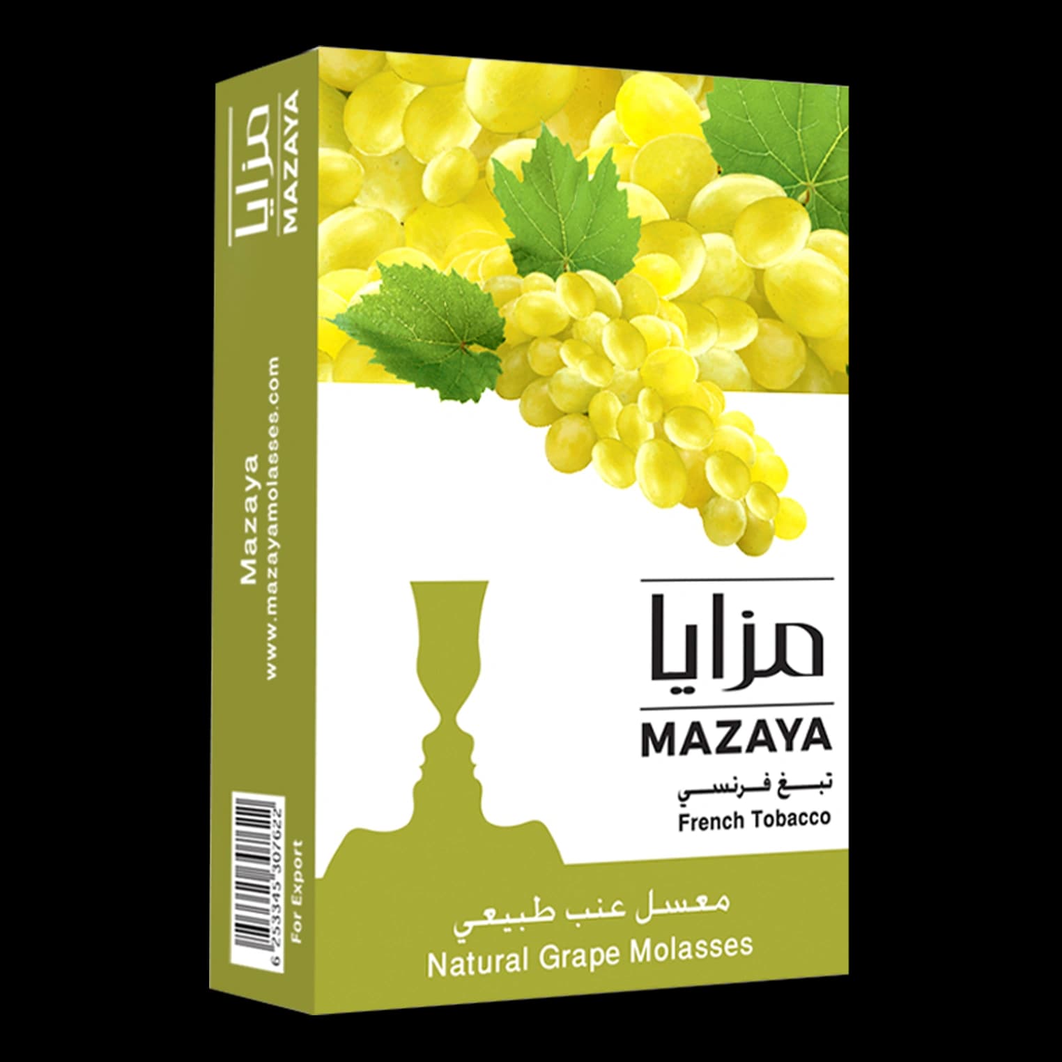 تنباکو قلیان مزایا انگور سفید Mazaya grape hookah tobacco