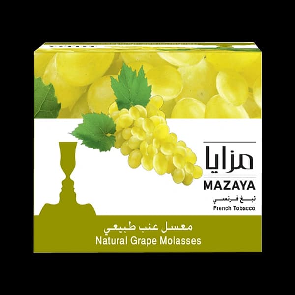 تنباکو قلیان مزایا انگور سفید Mazaya grape hookah tobacco — تصویر ۳