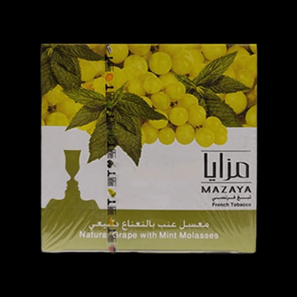 تنباکو قلیان مزایا انگور نعنا Mazaya grape mint hookah tobacco — تصویر ۳