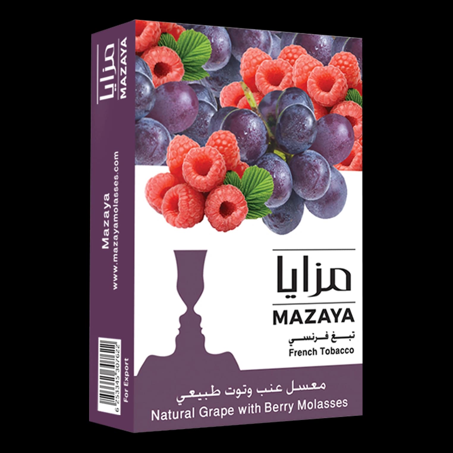تنباکو قلیان مزایا انگور بری Mazaya Grape Berry hookah tobacco