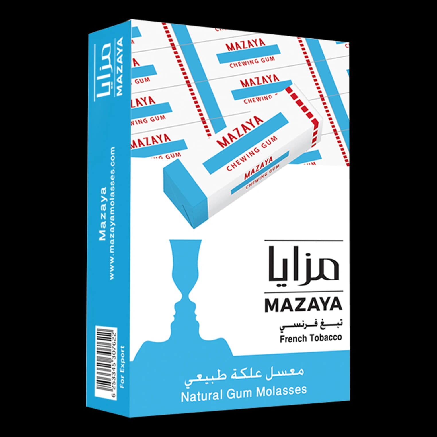 تنباکو قلیان مزایا آدامس Mazaya gum hookah tobacco