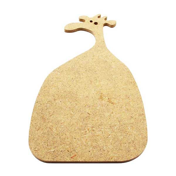 بیس چوبی تخته سرو خام زرافه کد tsr-006 بسته 2 عددی سایز 38*20 سانتی متر — تصویر ۳