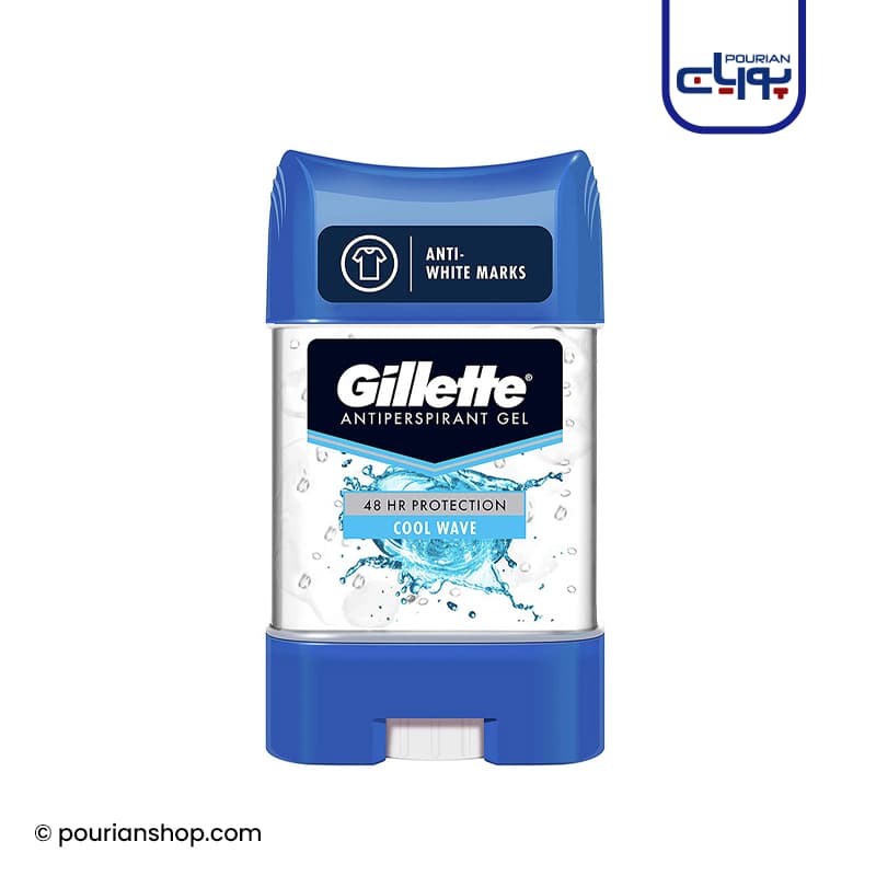 استیک ضد تعریق ژلی Cool Wave ژیلت