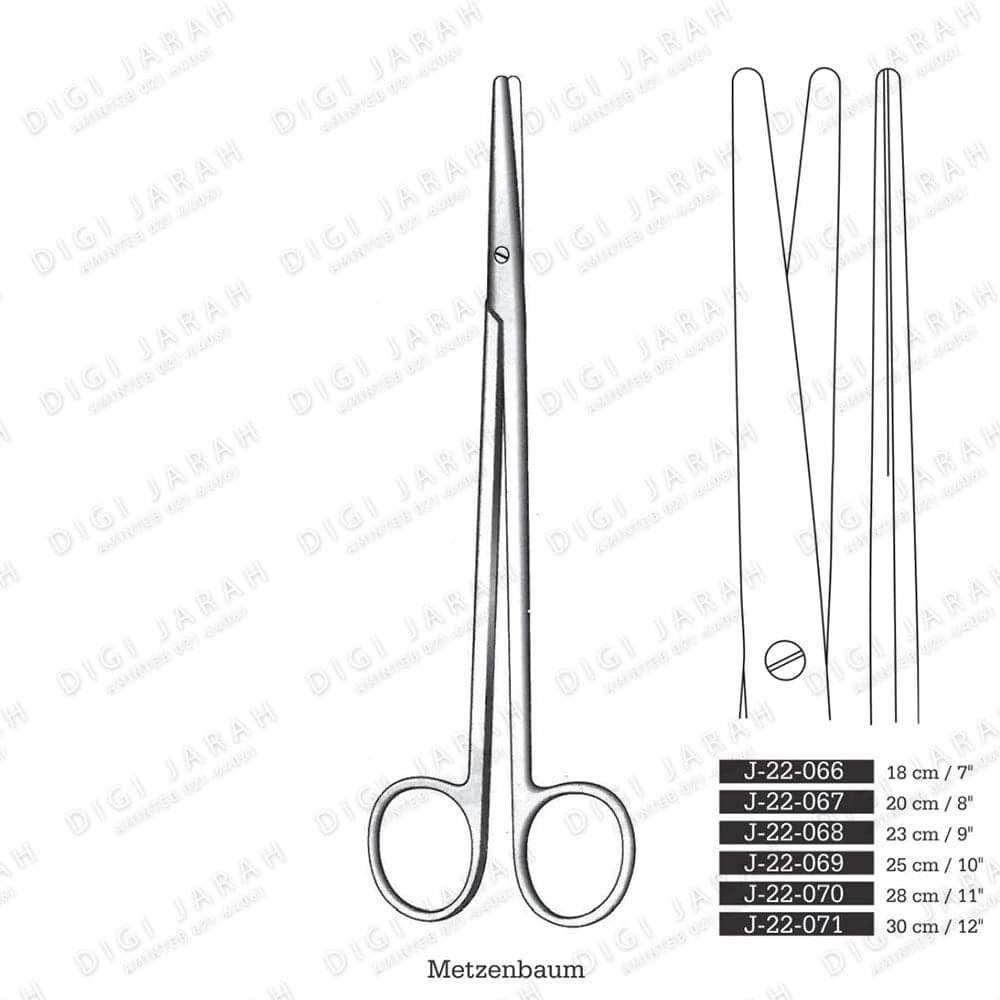 متس راست J-22-071 surgicon 28cm