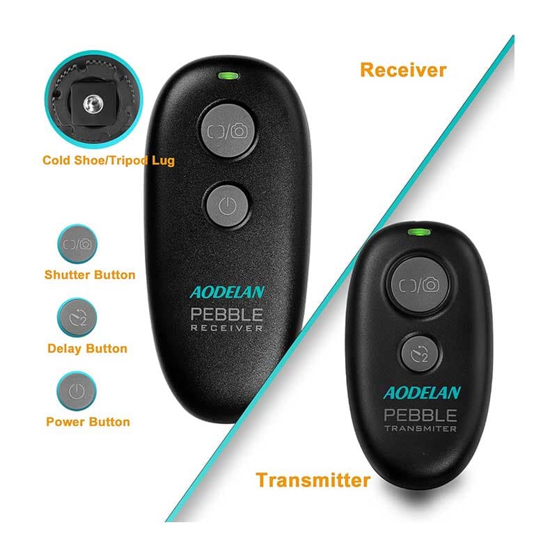 ریموت شاتر بیسیم دوربین AODELAN مدل SSR-PEBBLE — تصویر ۳