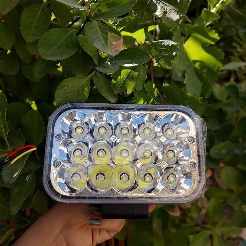 پرژکتور مستطیل 15 لنز برند STCO مجموعه 2 عددی کد 3372 — تصویر ۳