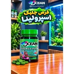 غذای ماهی قرص جلبک اسپرولینا (ارسال رایگان) — تصویر ۲