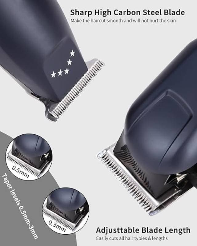 ست ماشین اصلاح شارژی موی حرفهای مردانه PRO fessional — تصویر ۵