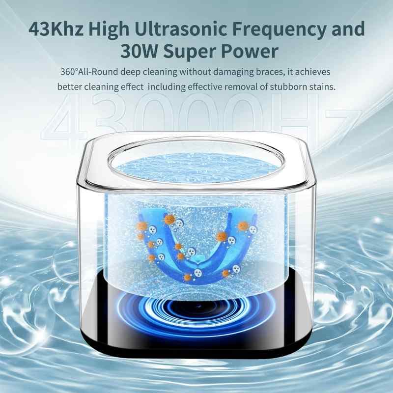 دستگاه تمیزکننده اولتراسونیک Aocktobar 30W مدل GT-X3 — تصویر ۷