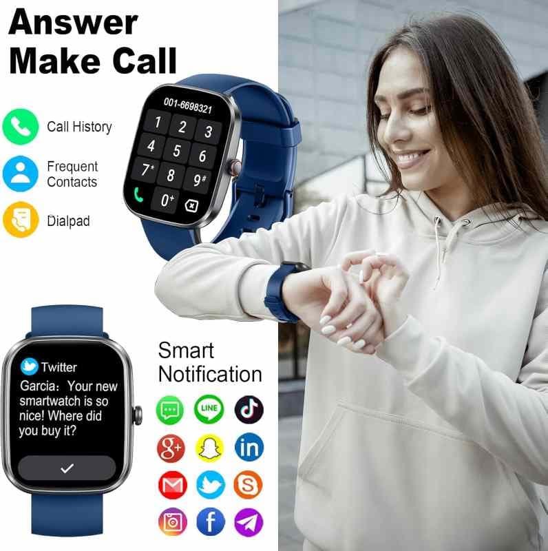 ساعت هوشمند Soudorv مدل T70 ظرفیت حافظه ۱ گیگابایت — تصویر ۸