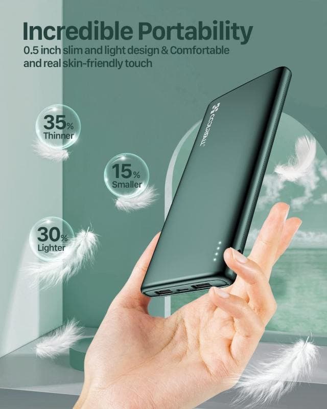 پاوربانک Coolreall با ظرفیت 10000میلیآمپر ساعت — تصویر ۶