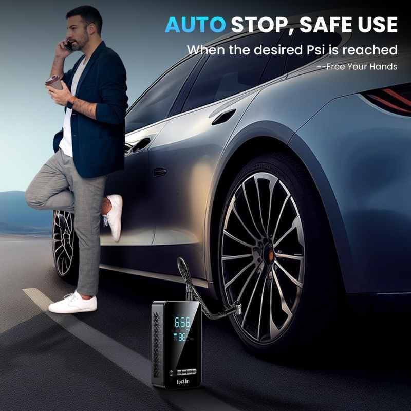 کمپرسور باد شارژی ماشین Ipflin مدل YS-8001 — تصویر ۵