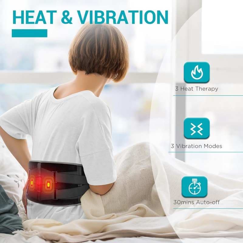 ماساژور شارژی و پدگرمکن مخصوص کمردرد Comfytemp مدل K9224 — تصویر ۳