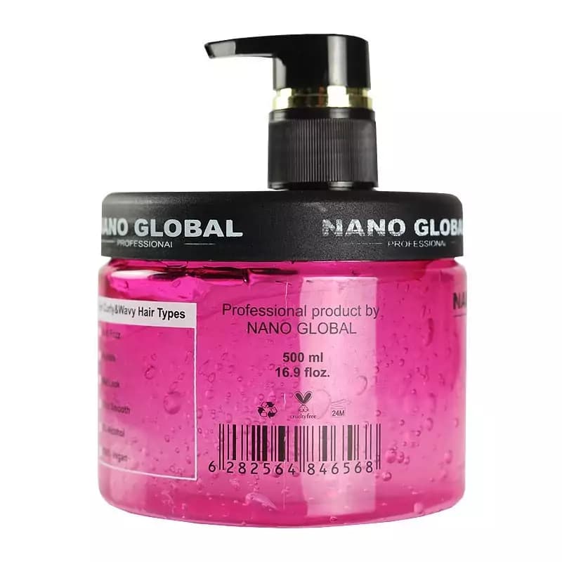 ژل حالت دهنده مخصوص مو فر نانو گلوبال Nano Global — تصویر ۳