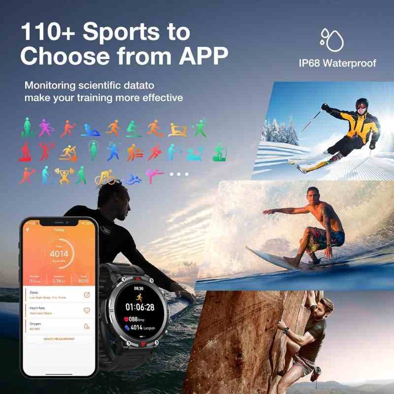 ساعت هوشمند IFMDA مدل S100 — تصویر ۴