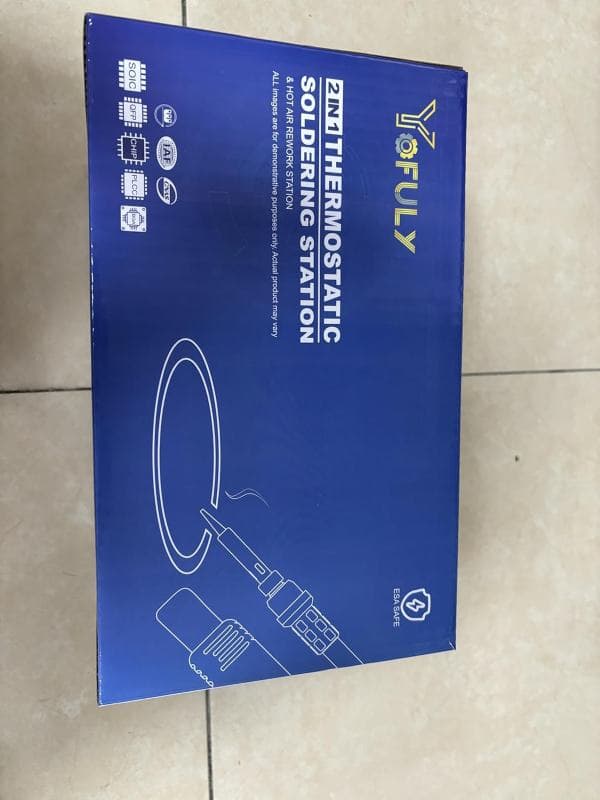 هیتر هویه Yofuly دو کاره 700 وات مدل D8786 — تصویر ۸
