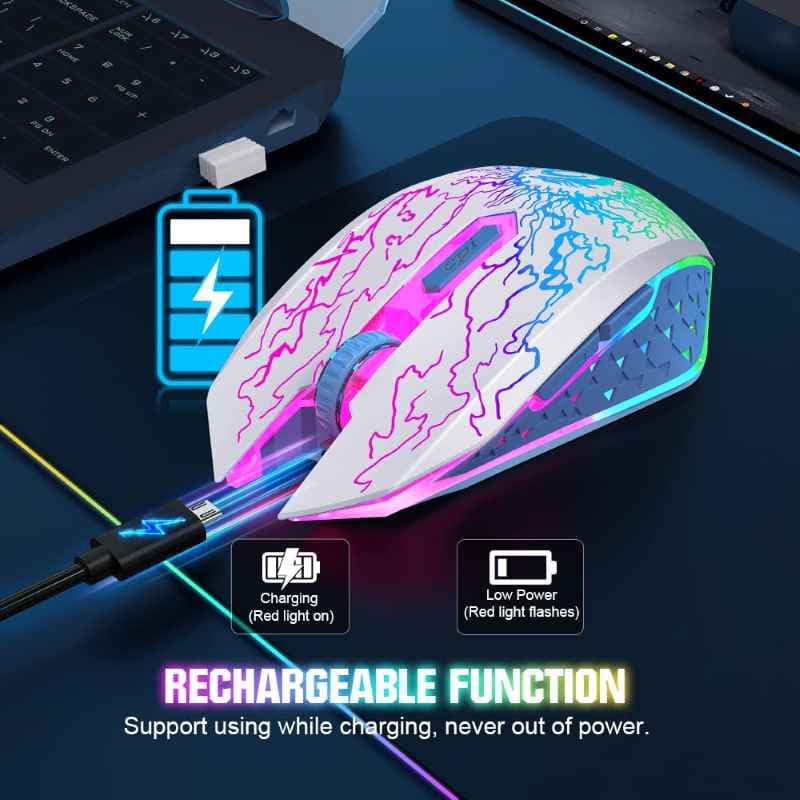 ماوس وایرلس گیمینگ VersionTECH مدل GM-03 — تصویر ۴