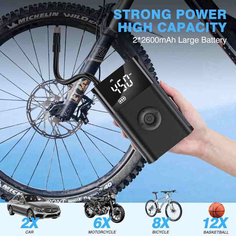 پمپ باد شارژی برند CaRSun T2191-2S — تصویر ۷