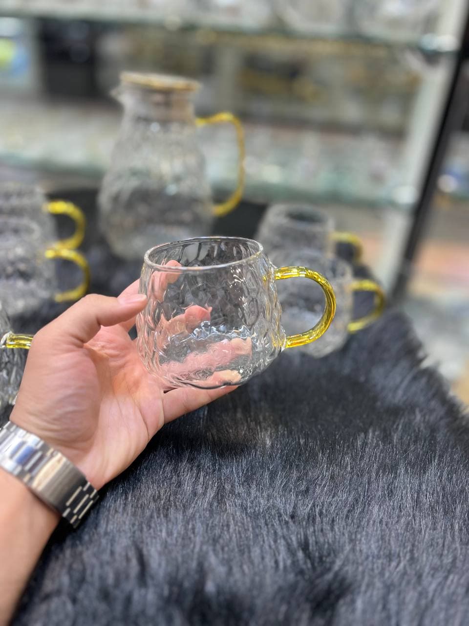 پارچ و لیوان سنگی — تصویر ۵
