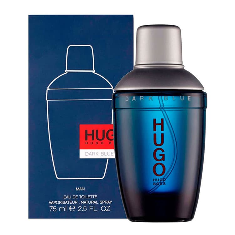 ادو تویلت مردانه HUGO BOSS Dark Blue حجم 75 میلی لیتر — تصویر ۲