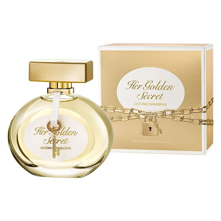 ادو تویلت زنانه ANTONIO BANDERAS Her Golden Secret حجم 80 میلی لیتر — تصویر ۲