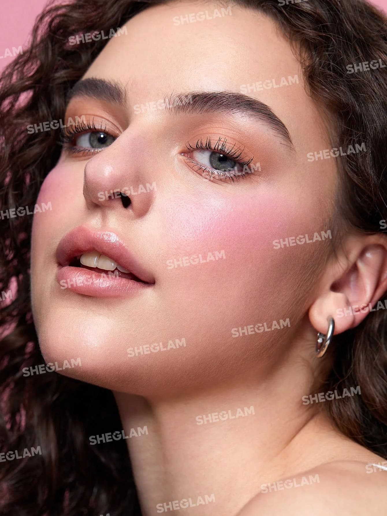 پالت رژگونه شیگلم مدل Cheek to Cheek Duo رنگ Pink Sprinkles — تصویر ۲