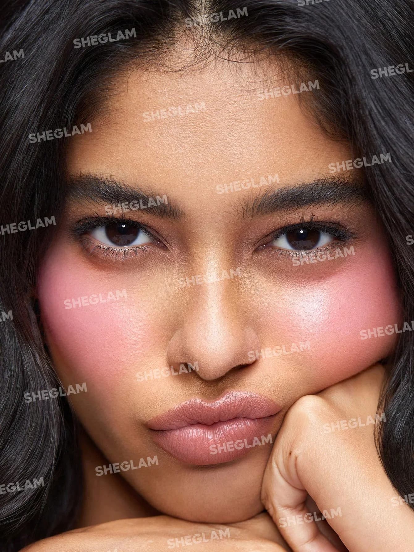 پالت رژگونه شیگلم مدل Cheek to Cheek Duo رنگ Pink Sprinkles — تصویر ۵