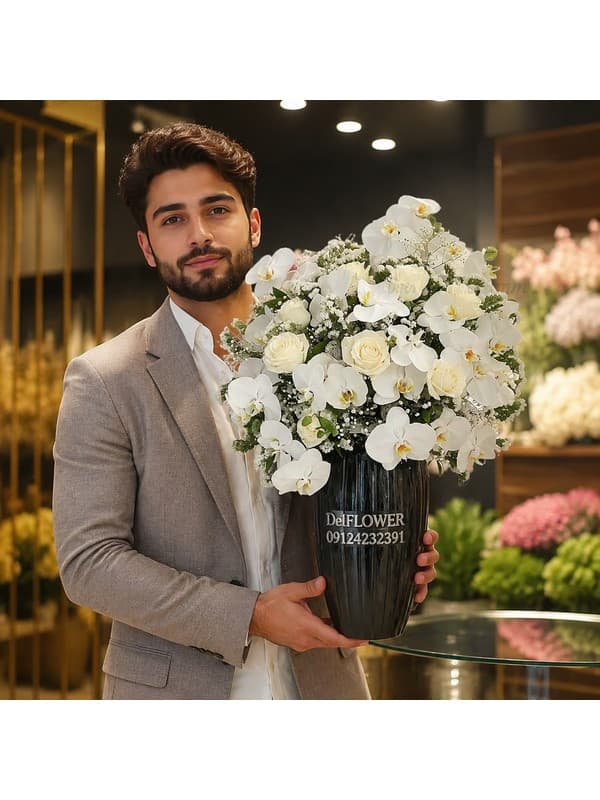 باکس گل سطح بالا برای هدیه بسیار خاص