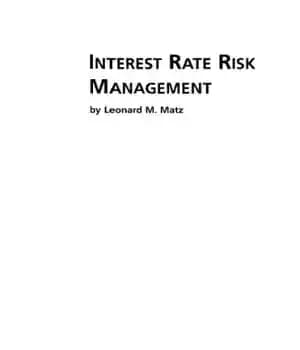 دانلود کتاب Interest Rate Risk Management – مدیریت ریسک نرخ بهره