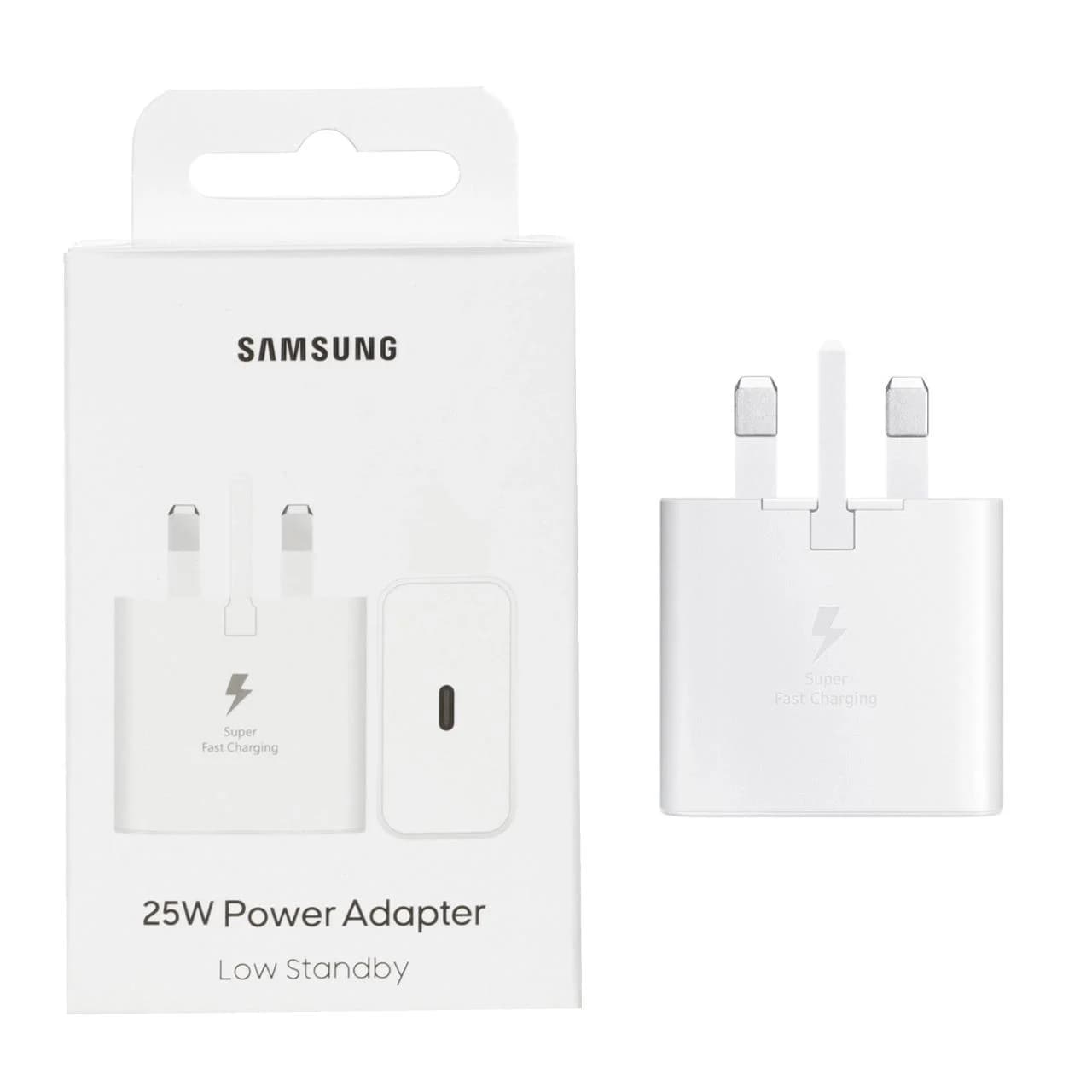 شارژر دیواری سه پین PD و فست تک پورت Samsung مدل EP-T2510 25W – سفید – MMX (اصل چین) — تصویر ۳