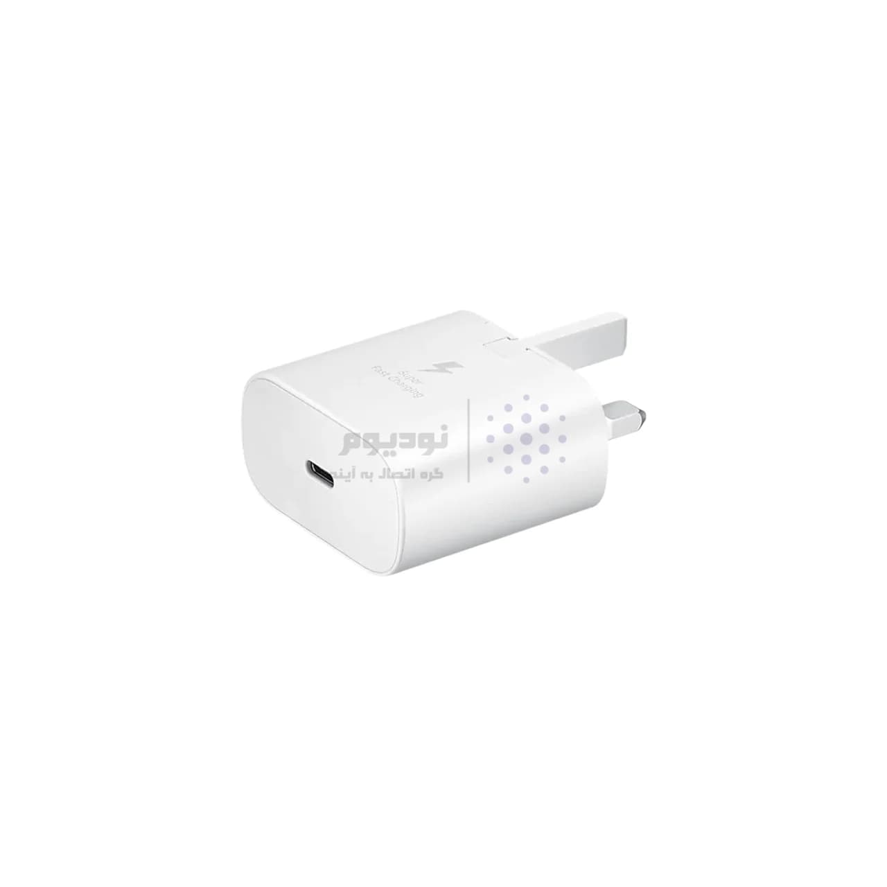 شارژر دیواری سه پین PD و فست تک پورت Samsung مدل EP-TA800 25W مجهز به فناوری NFC – اصلی – سفید – DST (گارانتی 12 ماهه DST) — تصویر ۸