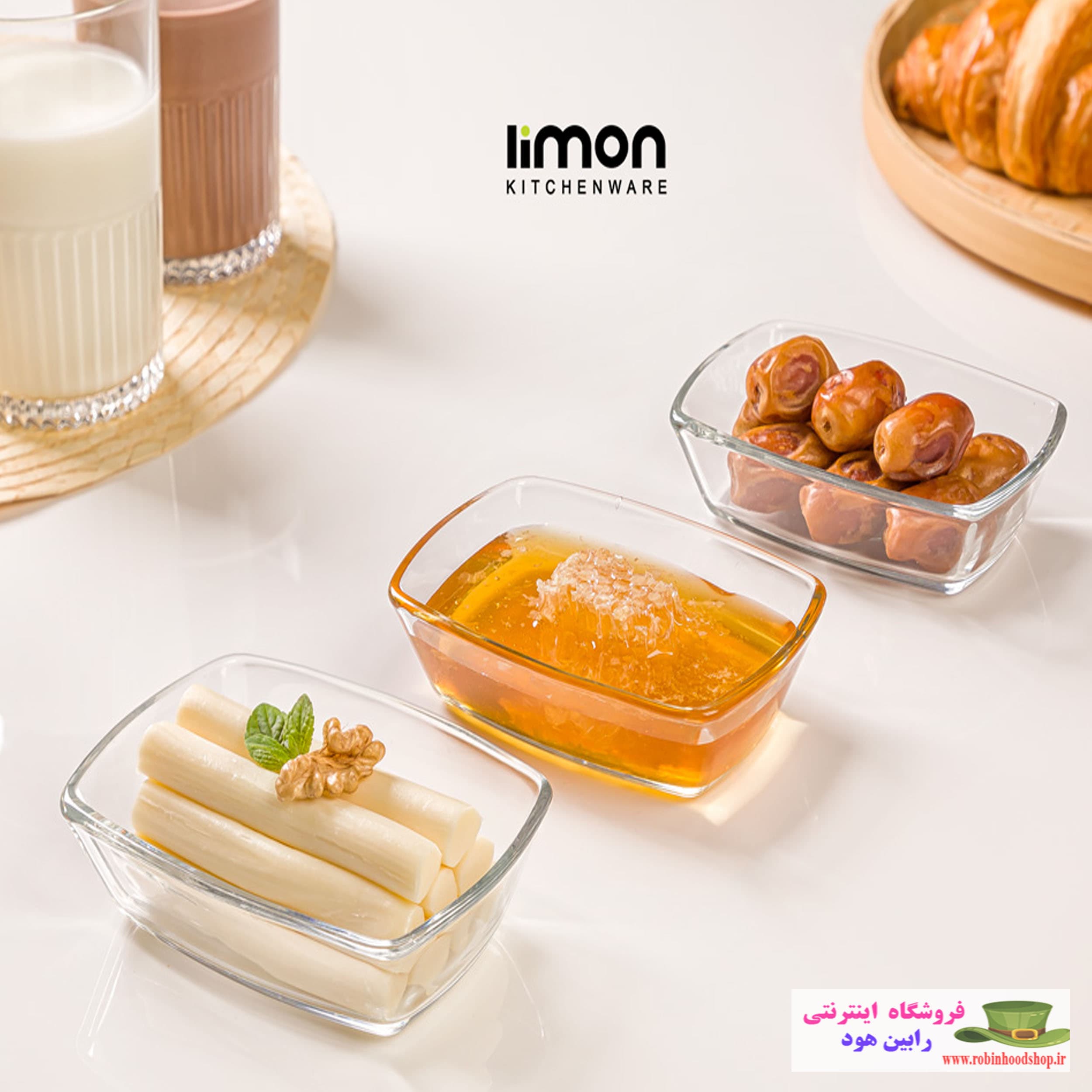 پیاله سرو شیشه ای کوچک