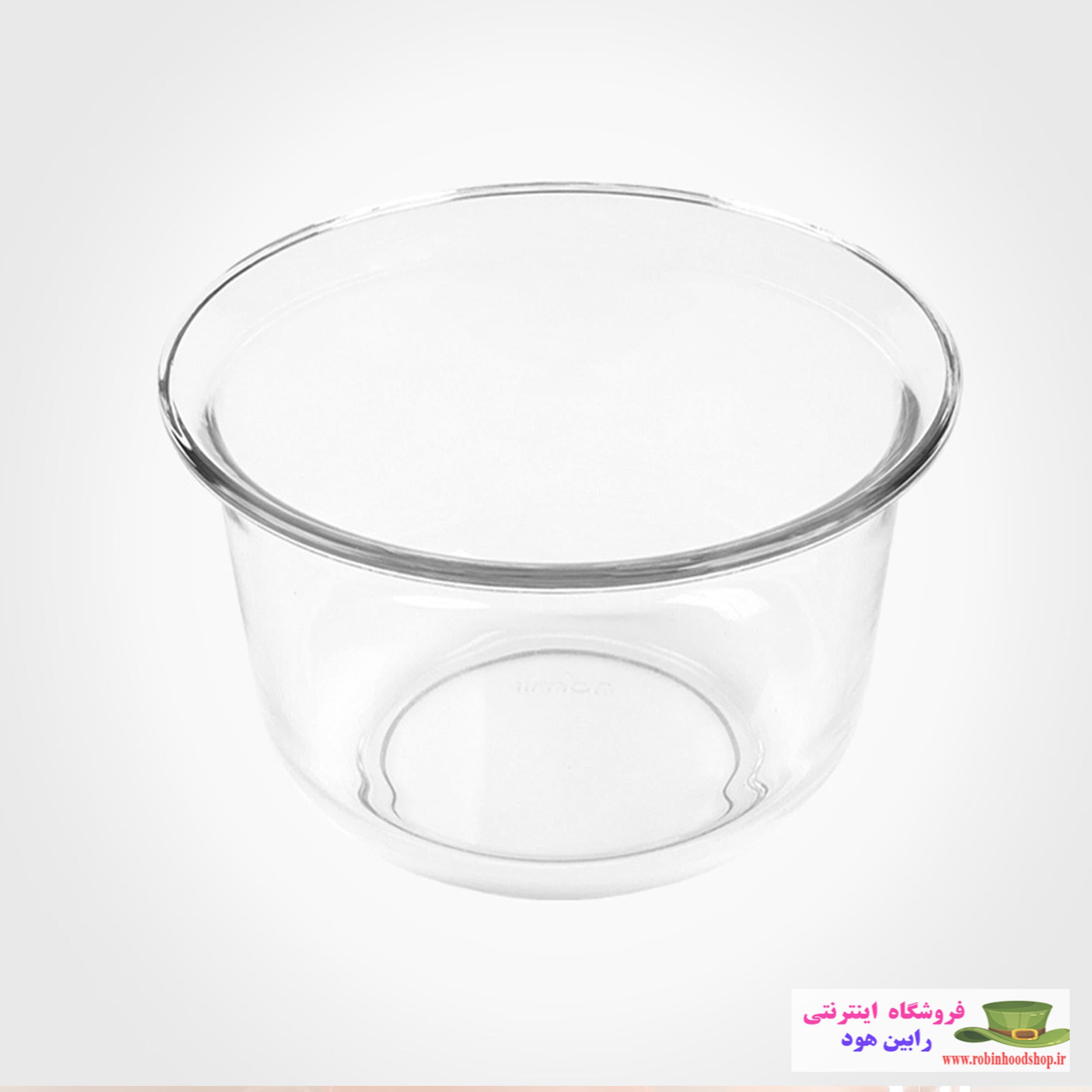کاسه گرد شیشه ای 3 لیتر — تصویر ۲