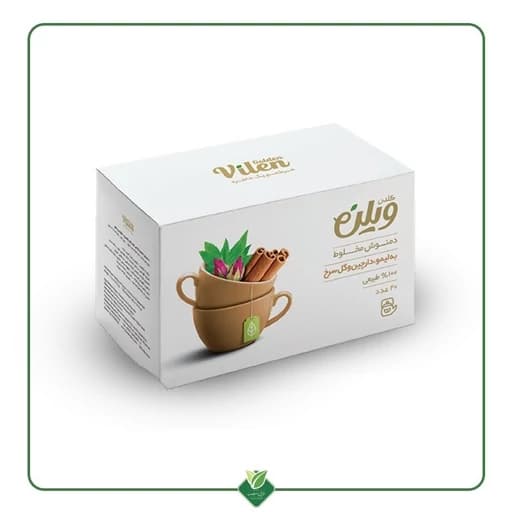 دمنوش گیاهی ( به لیمو ، دارچین ، گل سرخ ) گلدن ویلن کیسه ای 20 عددی