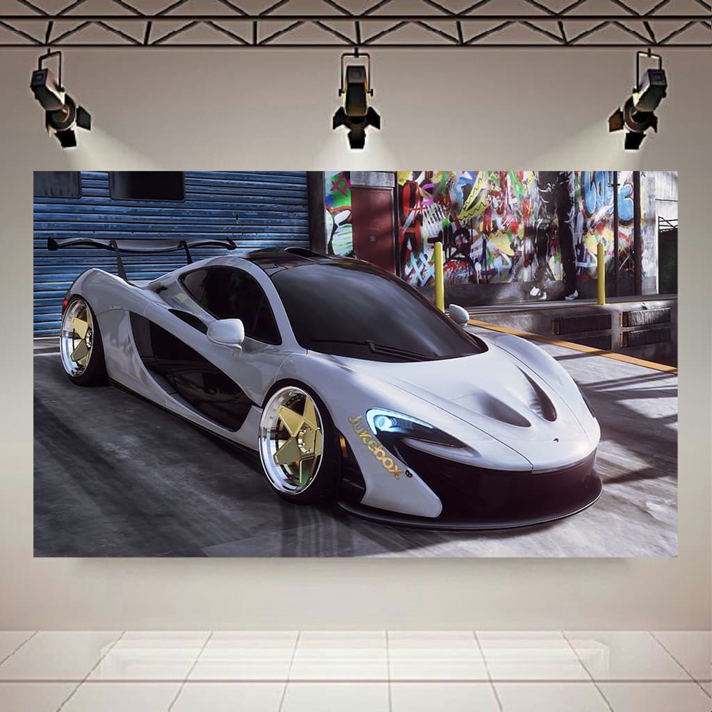 تابلو شاسی طرح ماشین مک لارن مدل McLaren P1 کد AR527
