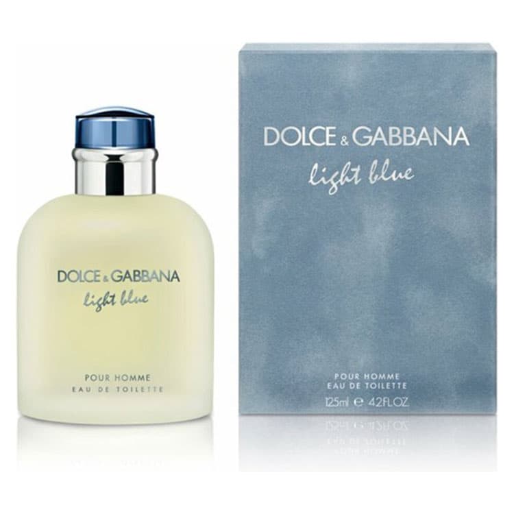 ادو تویلت مردانه DOLCE and GABBANA Light Blue حجم 125 میلی لیتر — تصویر ۲